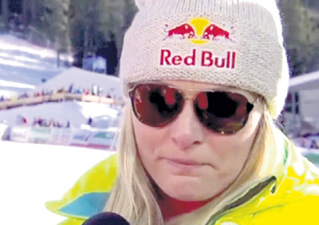 - ВОНН, выйди вон! - решили судьи, и великая спортсменка не смогла сдержать слёз