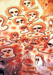 Этим наскальным рисункам более 10 000 лет...