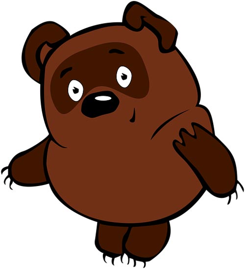 Винни-Пух из советского мультфильма. pixabay.com