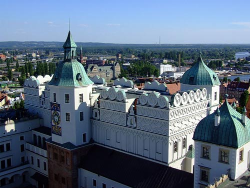 Замок в Штеттине (ныне г. Щецин), место рождения Екатерины II