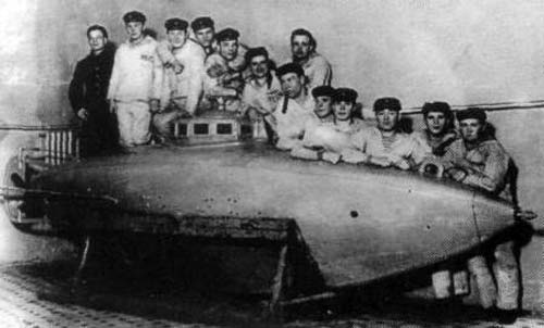 Подводная лодка Джевецкого. Wikimedia.org