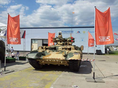 БМОТ «Терминатор» на выставке «Технологии в машиностроении». 2012 год. Источник: wikipedia.org