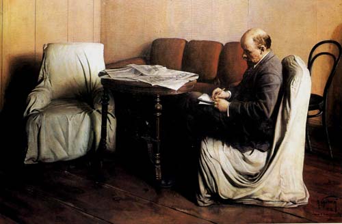Ленин в Смольном. Исаак Бродский