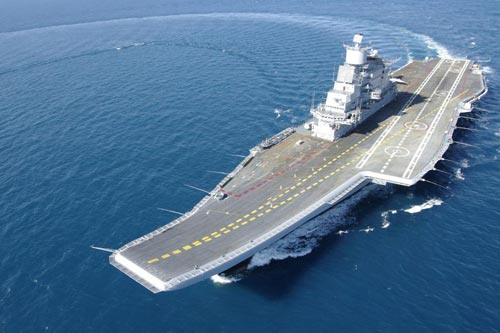 «Новейший» авианосец ВМС Индии «Викрамадитья». Источник: wikipedia.org