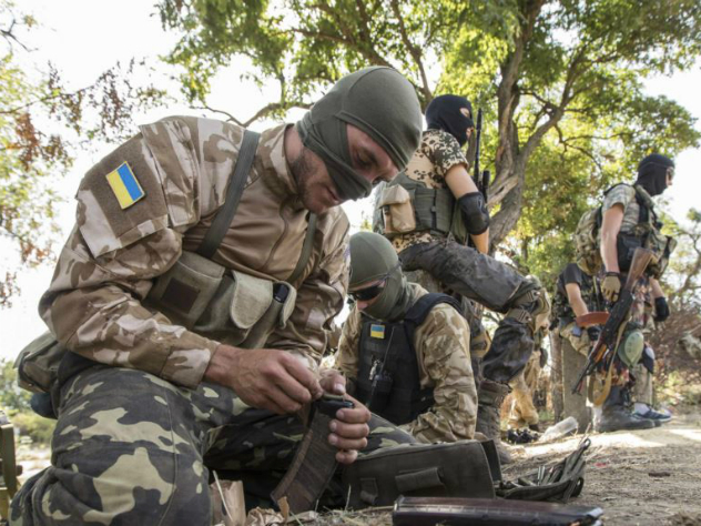 Украинские военные