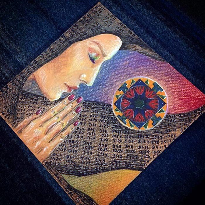 Работа Насти Яньковой, 2016 год. Источник: instagram / anastasia_yankova