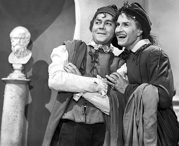Два Владимира - Зельдин и Сошальский - в фильме «Укрощение строптивой» (1961 г.)