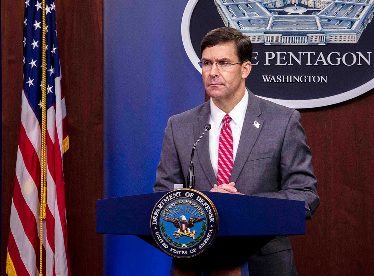 Глава Минобороны США Марк Эспер