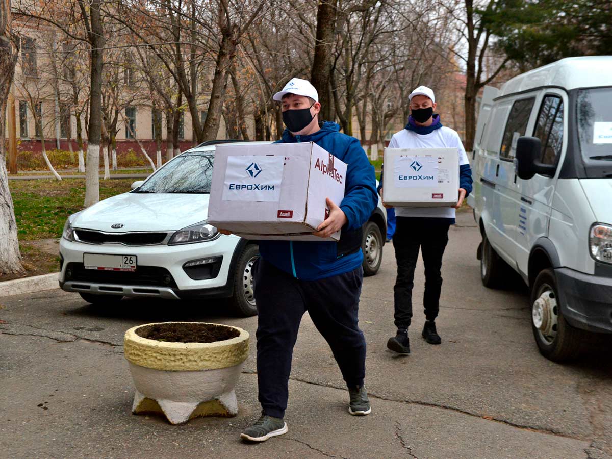 Волонтеры «ЕвроХима» продолжают помогать городу химиков Волонтеры «ЕвроХима» продолжают помогать городу химиков