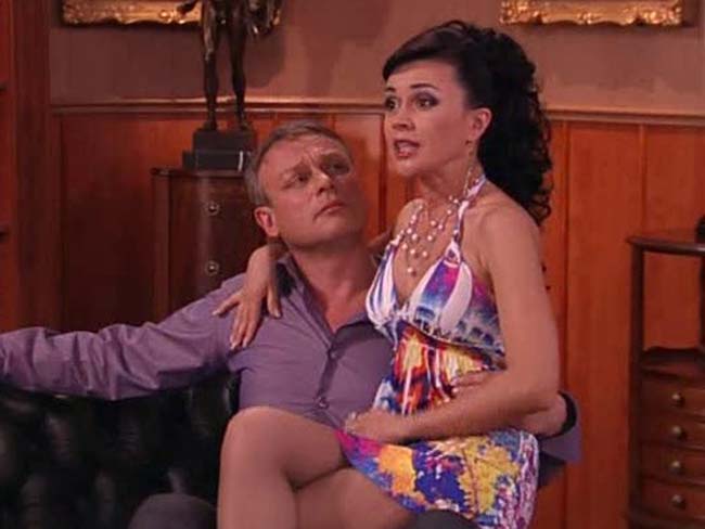 Сергей Жигунов и Анастасия Заворотнюк в сериале «Моя прекрасная няня»