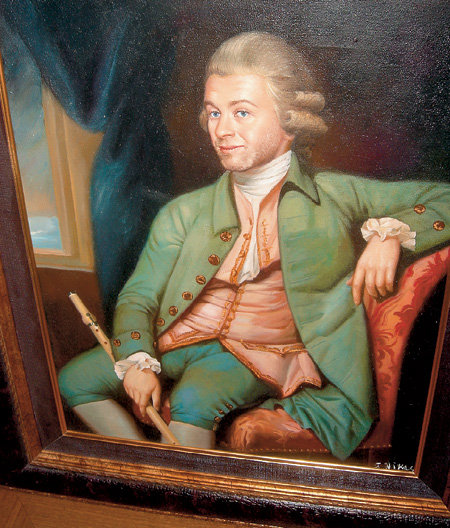 Портрет АБРАМОВИЧА кисти Никаса САФРОНОВА (холст, масло, 2007 г.)