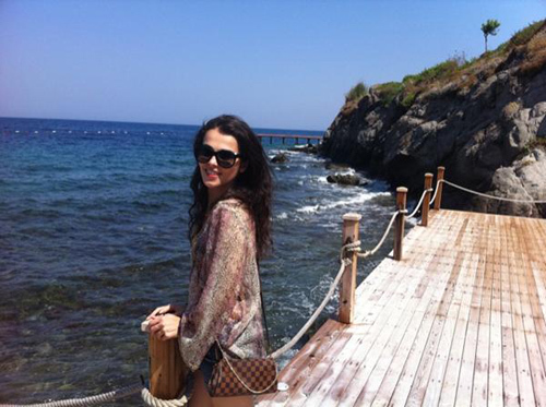 Сати КАЗАНОВА отдыхает в Турции