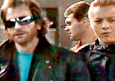 Этот кадр сделан за несколько часов до смерти музыканта, когда Игорь только-только приземлился в Питере с подругой Еленой