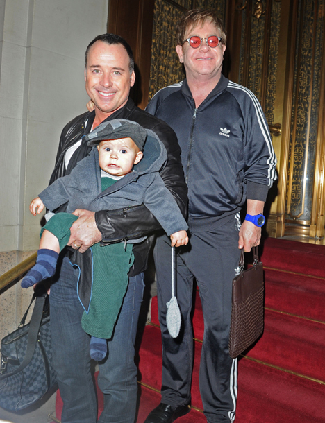 Элтон ДЖОН, Дэвид ФЕРНИШ (фото Splash/All Over Press)