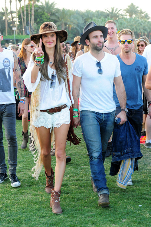 Алессандра АМБРОСИО с мужем