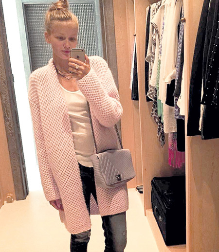 По этому фото РОМАНОВОЙ «специалисты» определили: пятый-шестой месяц беременности. Фото: Instagram**.com