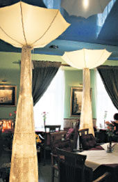 …и интерьер заведения