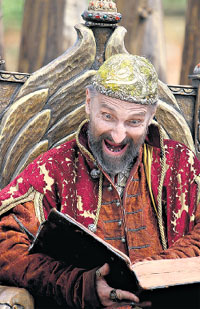 ИВАН ГРОЗНЫЙ: в обличье царя актёр преображался до неузнаваемости