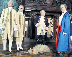 ПРУССКИЙ КОРОЛЬ ФРИДРИХ: показал на баране, как расправится с русской армией 