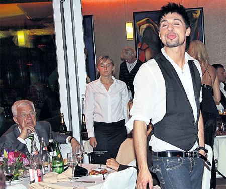 Дима БИЛАН демонстрировал знание латышского языка