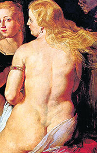 ХVIII век. Вес: 72 кг. Рост: 158 см. Бюст: 98 см. Талия: 72 см. Бедра: 102 см.