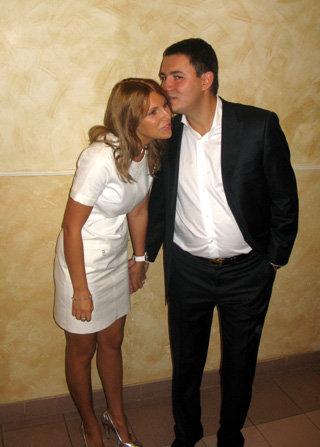 Анастасия СТУДЕНИКИНА с женихом