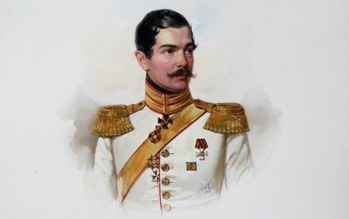Портрет Петра Ланского. Художник – Владимир Гау.Public domain